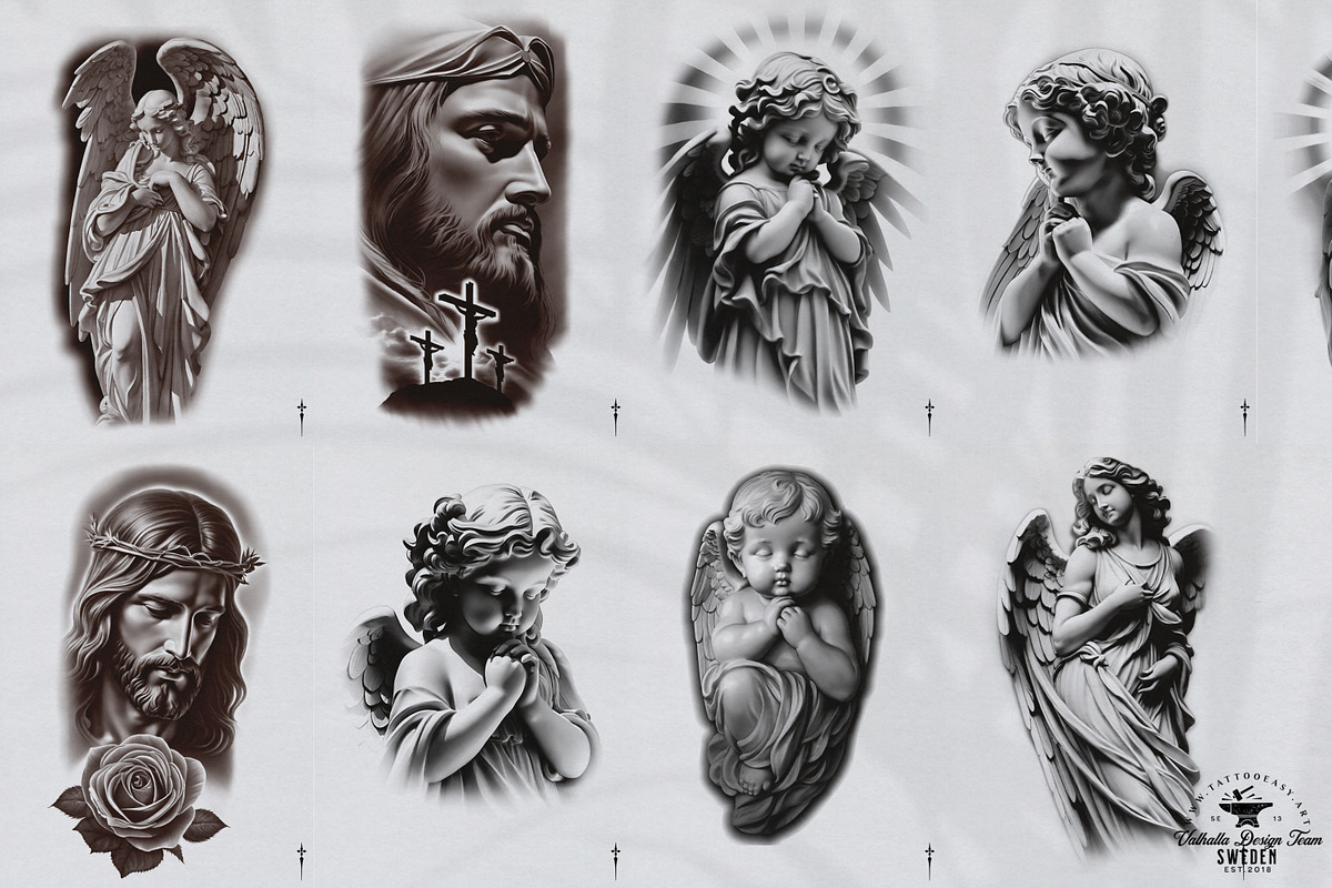 Procreate - Religious, a Brush Add-On by Studio.Valhalla (Photo 5 of 9)