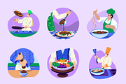 Cooking and Food Illustration Set, a Food Illustration by Creative Stall (Thumbnail 9 of 9)