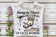Funny Raccoon PNG Sublimation Bundle, an Object Illustration by Sublimation Artist (Thumbnail 18 of 23)