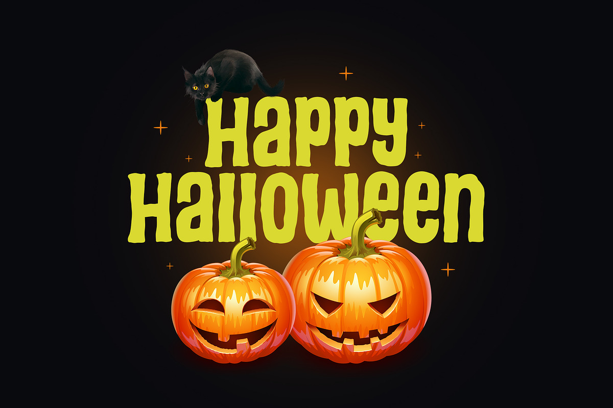 Grimmy Spooky, a Sans Serif Font by khurasan (Photo 3 of 5)