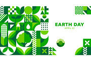 Earth Day environment poster with, an Illustration by Buch&Bee (Thumbnail 1 of 3)