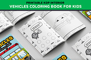 KDP Vehicle Coloring Book For Kids, an Illustration by PublishingHelper (Thumbnail 2 of 4)