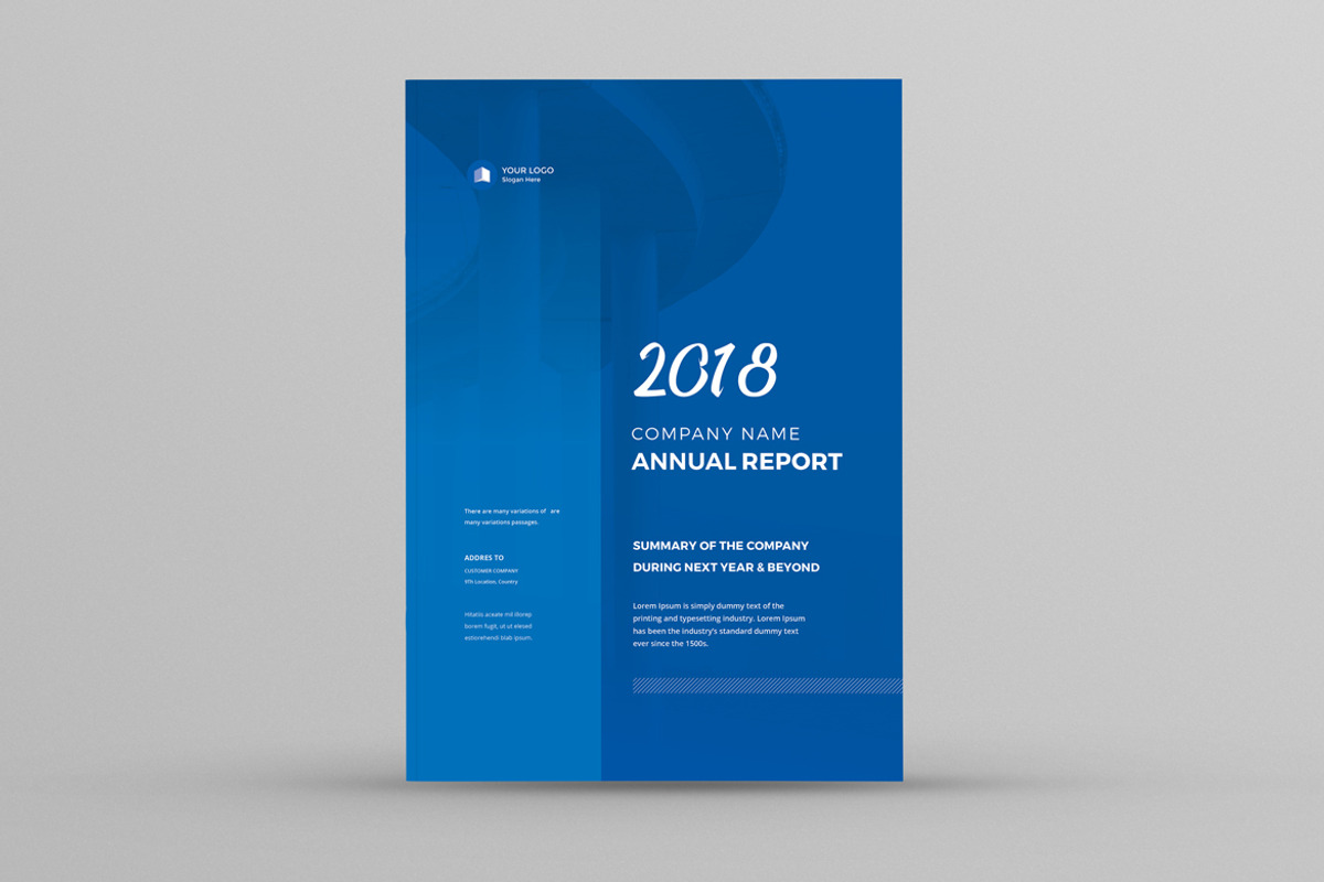Annual Report, a Brochure Template by Pro-Gh (Photo 2 of 14)