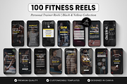 Fitness Instagram Reels Template, a Social Media Template by DigiPax (Thumbnail 1 of 11)