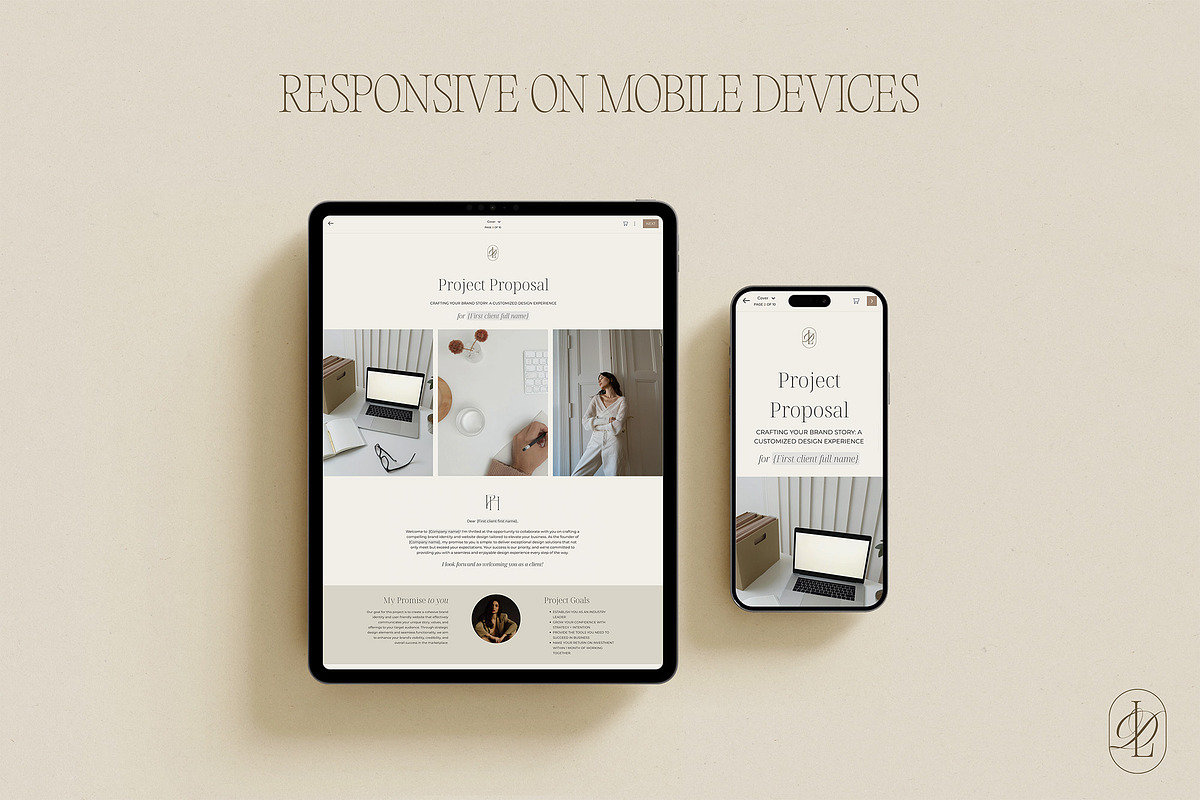 Proposal Template for Designers, a Presentation Template by Lovendear Design (Photo 7 of 7)