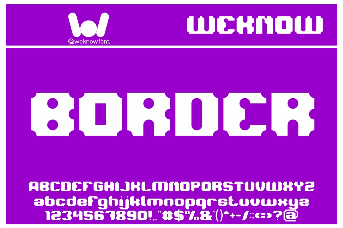 Logotype font, a Font by weknow (Photo 4 of 5)