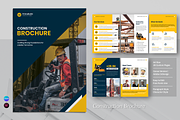 Construction Brochure | Canva, a Brochure Template by ArtisticLand (Thumbnail 4 of 10)