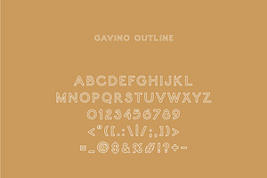 GAVINO Font