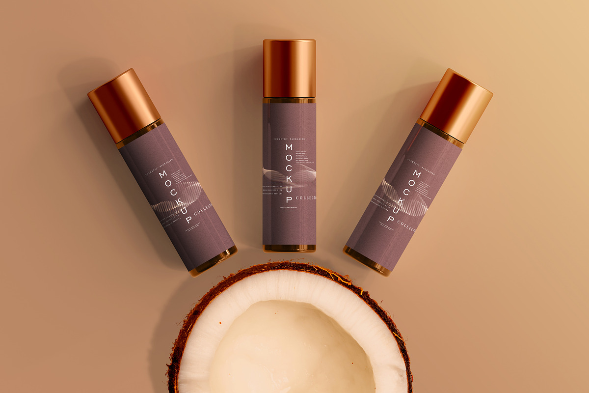 390+ Cosmetic Branding Mockup Scenes, a Cups & Container Mockup by pmvch (Photo 107 of 367)