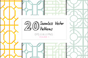 Seamless Vector Geometric Patterns, an Object Graphic by TSTUDIO (Thumbnail 2 of 8)