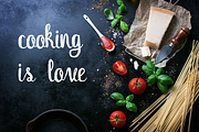 Columbine Script + bonus, a Script Font by Carola-Corujan (Thumbnail 3 of 7)