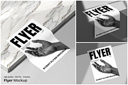 Flyer Mockup, an Advertising Mockup by Unerispace (Thumbnail 1 of 5)