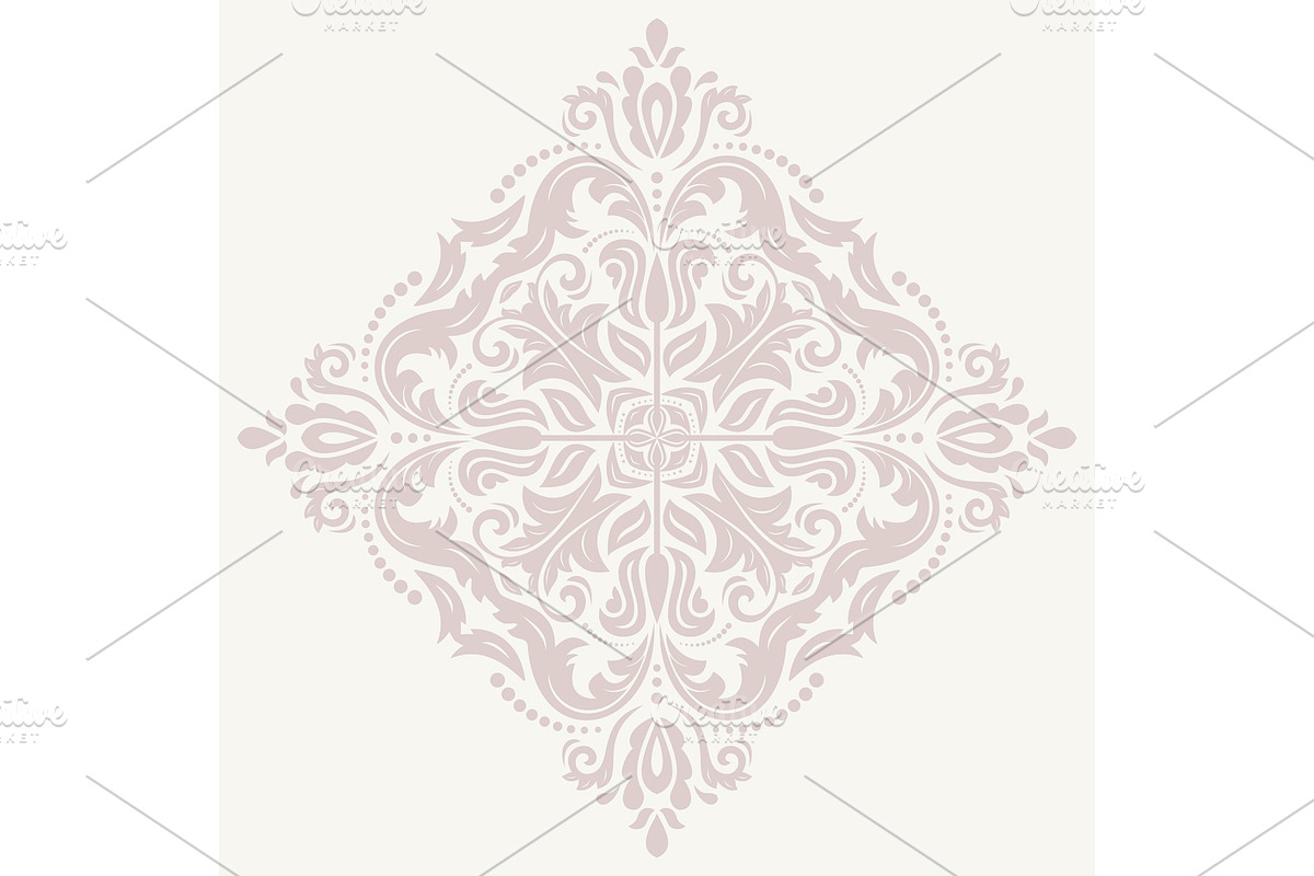 Floral Vector Pattern. Orient, a Decorative Illustration by FineArtStudio (Photo 1 of 3)