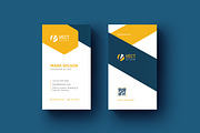 Vertical Business Card Template, a Business Card Template by VectStock (Thumbnail 3 of 3)