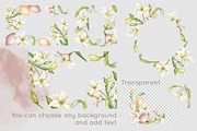 Floral Easter eggs watercolor set, an Illustration by Kate Lanbina (Thumbnail 8 of 17)
