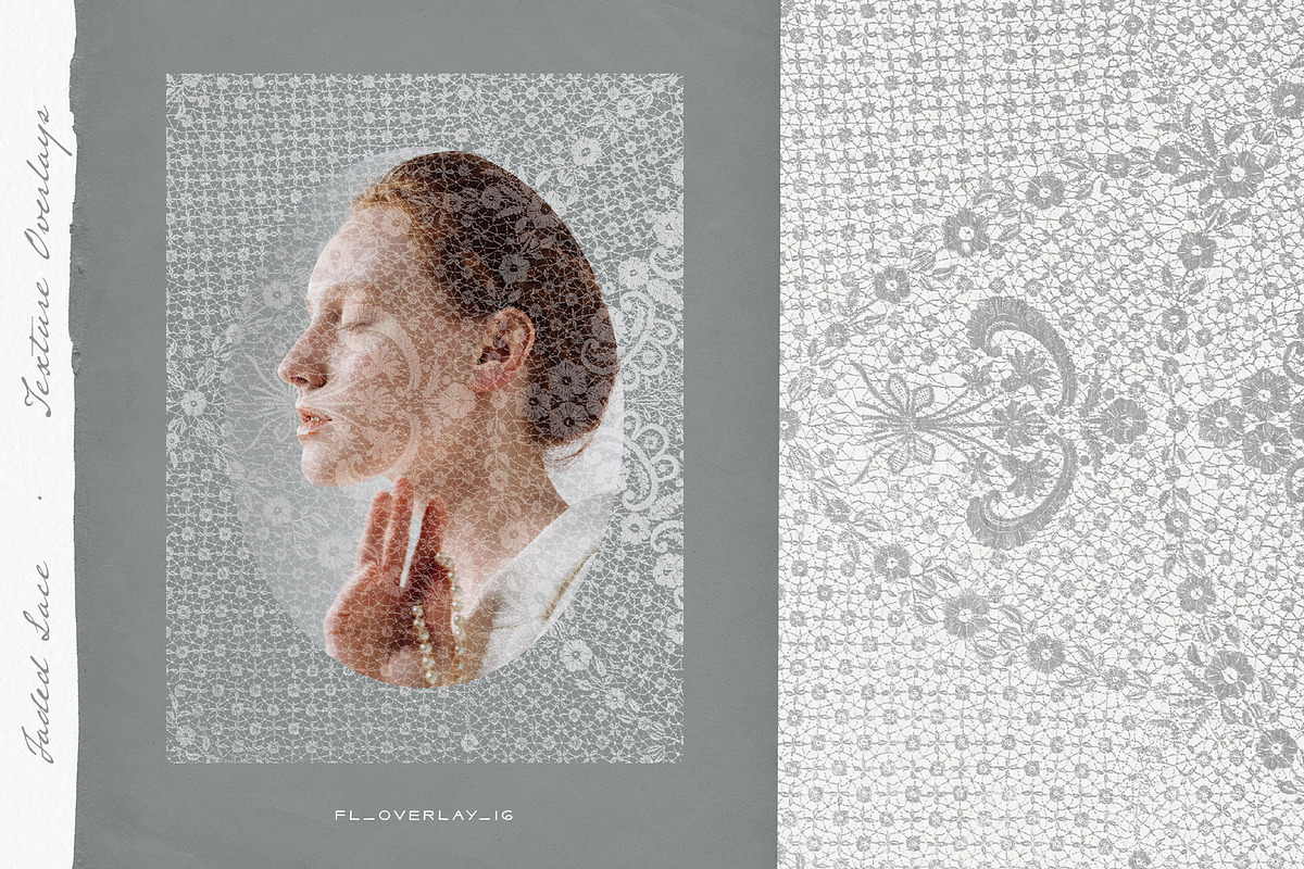 Faded Lace Texture Overlays, a Texture Graphic by alonahaidash (Photo 20 of 22)