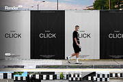 Advertising Posters Mockup Set, a Mockup by Renderteam (Thumbnail 1 of 17)