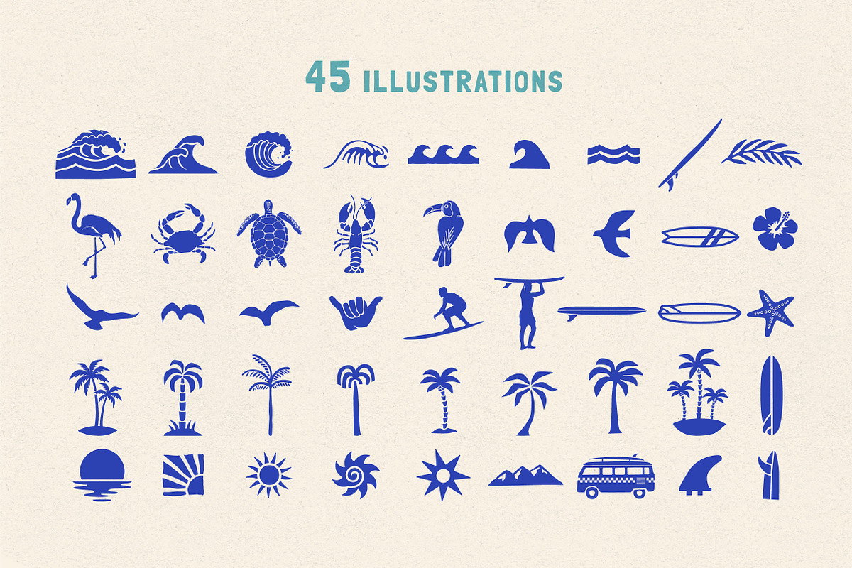 Coastal Illustrations, an Illustration by cd-design.co (Photo 2 of 6)