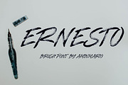 Brush Font Bundle 45 Fonts, a Blackletter Font by AMINMARIO (Thumbnail 13 of 45)