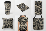 Vector Abstract Seamless Patterns, a Pattern Graphic by yamonstro (Thumbnail 2 of 8)