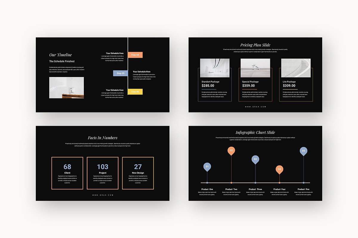 Qrax : Growth Strategy Google Slides, a Presentation Template by Punkl Camp (Photo 12 of 16)