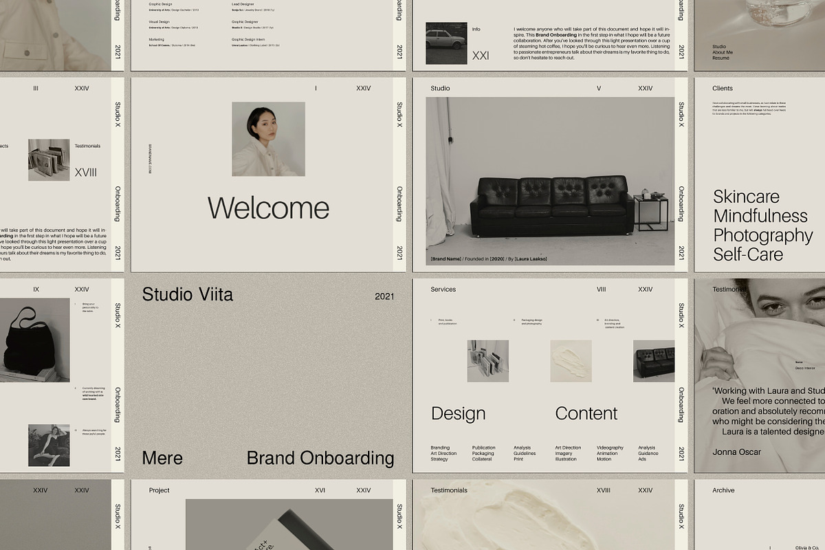 Brand Onboarding Template | InDesign, a Presentation Template by Studio Viita (Photo 9 of 14)