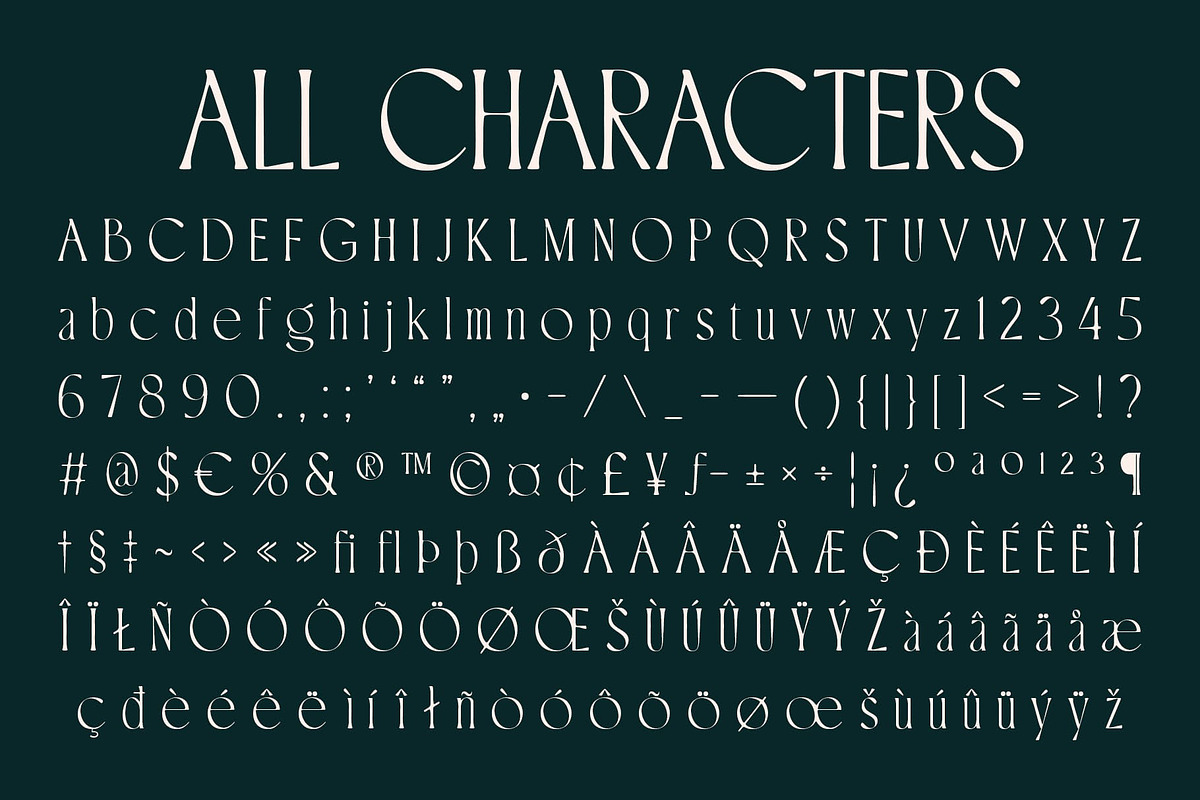 CS Century Drawn, a Serif Font by Craft Supply Co. (Photo 8 of 8)