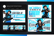 Gaming YouTube Thumbnail Pack, a Social Media Template by OnurDemircan (Thumbnail 6 of 6)
