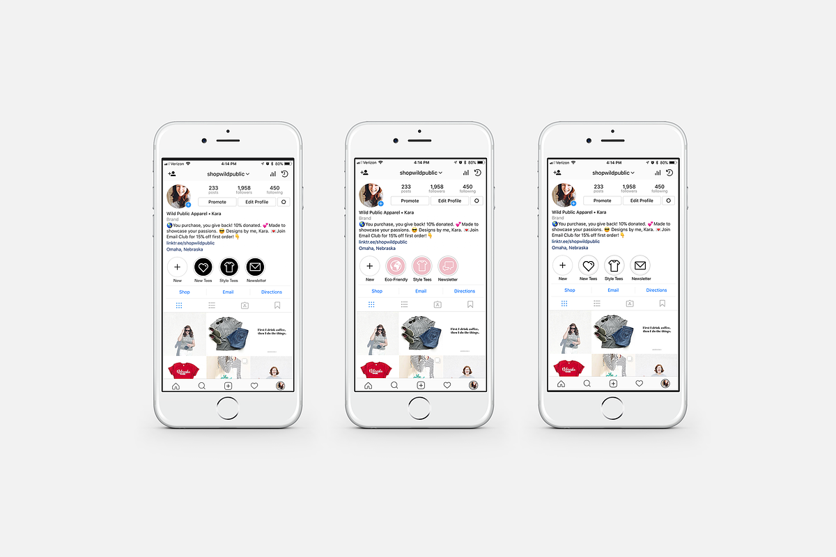 40 Instagram Stories Highlight Icons, a Social Media Template by Em & Dash (Photo 4 of 11)