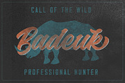 Quicken Vintage Logo Font, a Script Font by Fargun Studio (Thumbnail 6 of 7)