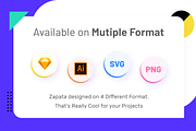 Zapata - Simple Line Illustration, a Templates & Theme by Designspace (Thumbnail 3 of 7)