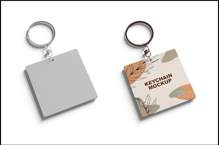 Keychain Mockup