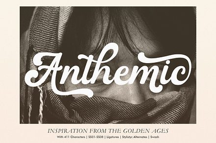 Anthemic! Bold Retro Font!