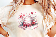 Valentine Day Hat Clipart, an Illustration by DreamCafeArt (Thumbnail 6 of 6)