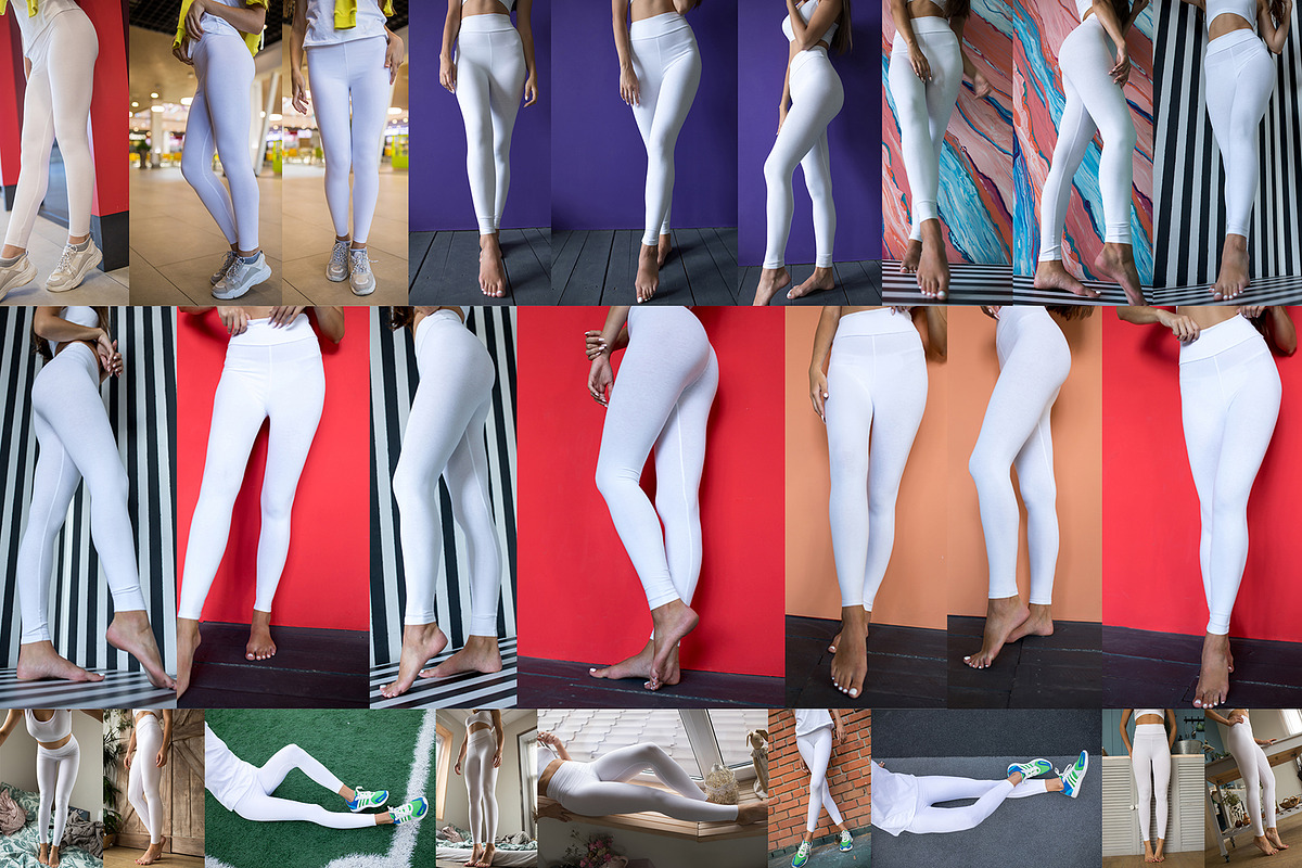 100 Leggings Mock-Up #20, a Bottom Mockup by Freeman Studio (Photo 4 of 58)