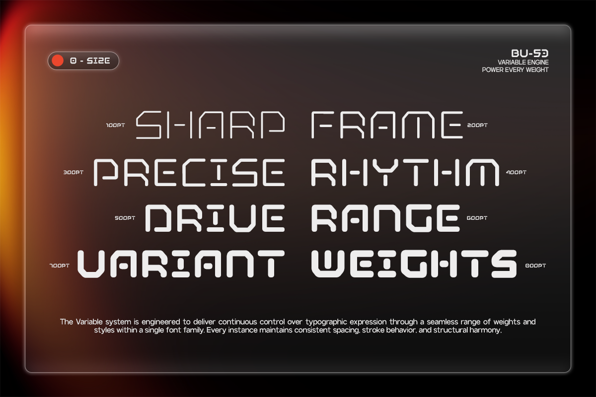 GC Adge – Variable Techno Sans, a Sans Serif Font by Glyphonic (Photo 9 of 14)