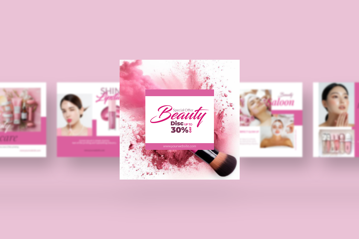 Beauty - Instagram Post Template, a Social Media Template by UnicodeID (Photo 3 of 4)
