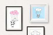 Cute pandas, an Animal Illustration by Tkoko vectors & patterns (Thumbnail 4 of 8)
