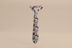 Dye Sublimation Necktie Mockup Tie