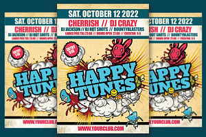 Happy Tunes Flyer