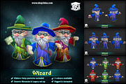 Wizard, a Characters & Person 3D Model by Meshtint Studio (Thumbnail 1 of 4)