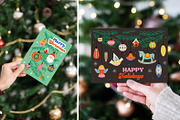 Retro Christmas ornaments, a Decorative Illustration by NataKa (Thumbnail 7 of 10)