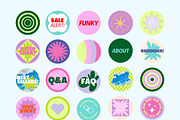 Bold Instagram Icon Templates, a Social Media Template by Hell Yeah Designs (Thumbnail 2 of 4)