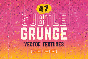 47 Vector Subtle Grunge Textures