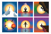 Concept Spiritual Symbol, a Healthcare Illustration by Adamskyistudio (Thumbnail 3 of 3)