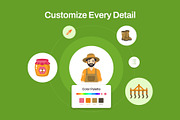 75 Farm Flat Icons, an Emoji Icon by Prosymbols (Thumbnail 7 of 10)