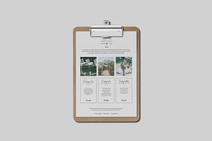 Clipboard Mockup