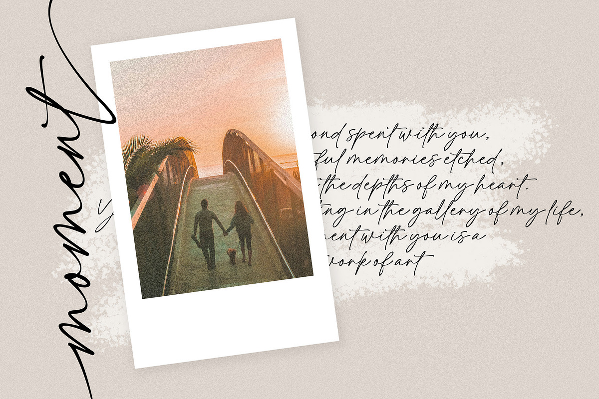 Adore History - Handwritten Font, a Script Font by MJB Letters (Photo 3 of 11)