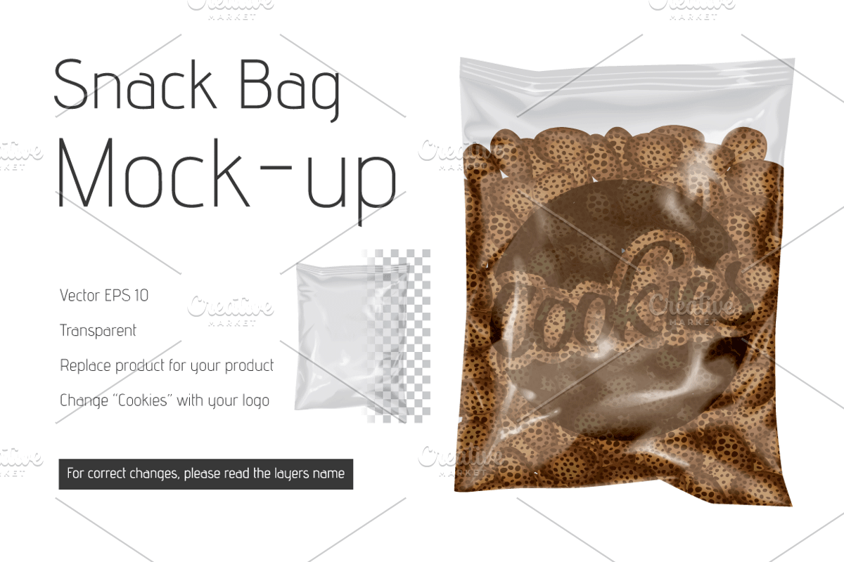 Vector Snack Bag, an Object Graphic by vectalex (Photo 1 of 3)