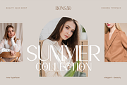 Bonsad - Modern Sans Serif Font, a Sans Serif Font by Masyafi Studio (Thumbnail 5 of 8)